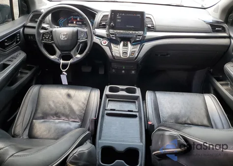 2021 Honda Odyssey Elite из США, поврежденный, VIN 5FNRL6H97MB017437